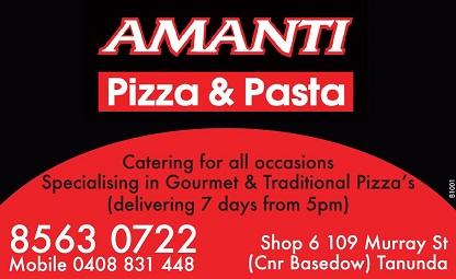 banner image for Amanti Pizza & Pasta