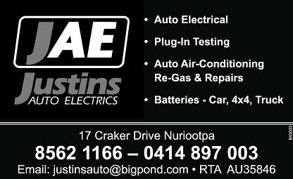 banner image for Justins Auto Electrics