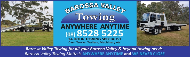 banner image for Barossa Valley Towing