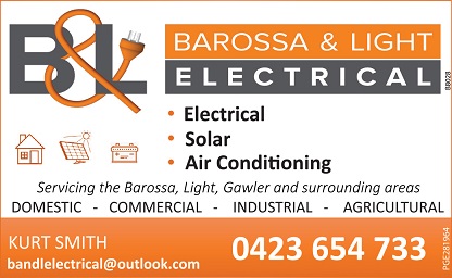 banner image for Barossa & Light Electrical