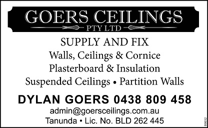 banner image for Goers Ceilings